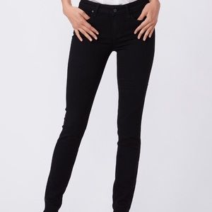 Paige Verdugo Ultra Skinny Jeans. Black. Size 26.